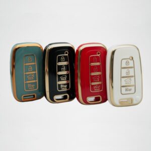 کاور ریموت کربن TPU خودرو کیا سراتو اسمارت چهار دکمه