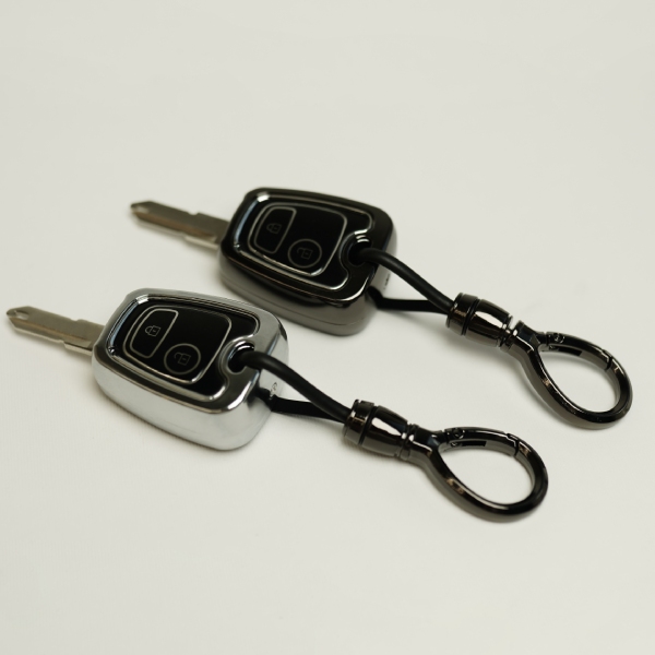 کاور لوکس فلزی 206 طرح چوب دو دکمه